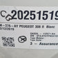 PEUGEOT 308 II - 1.5 BLUE HDI - GAZOLE - VHU 2025 1519
